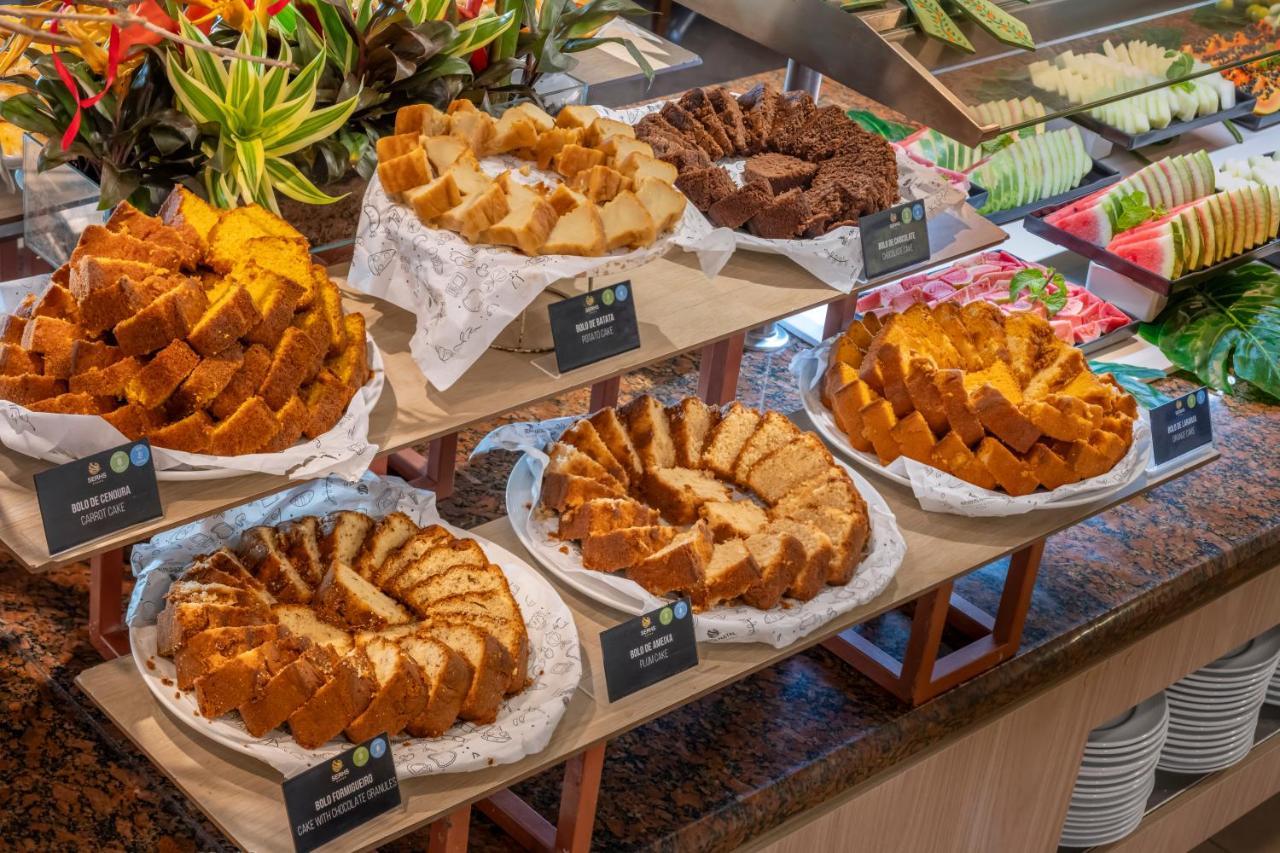 Serhs Natal Grand Hotel & Resort Екстериор снимка A selection of cakes at a buffet